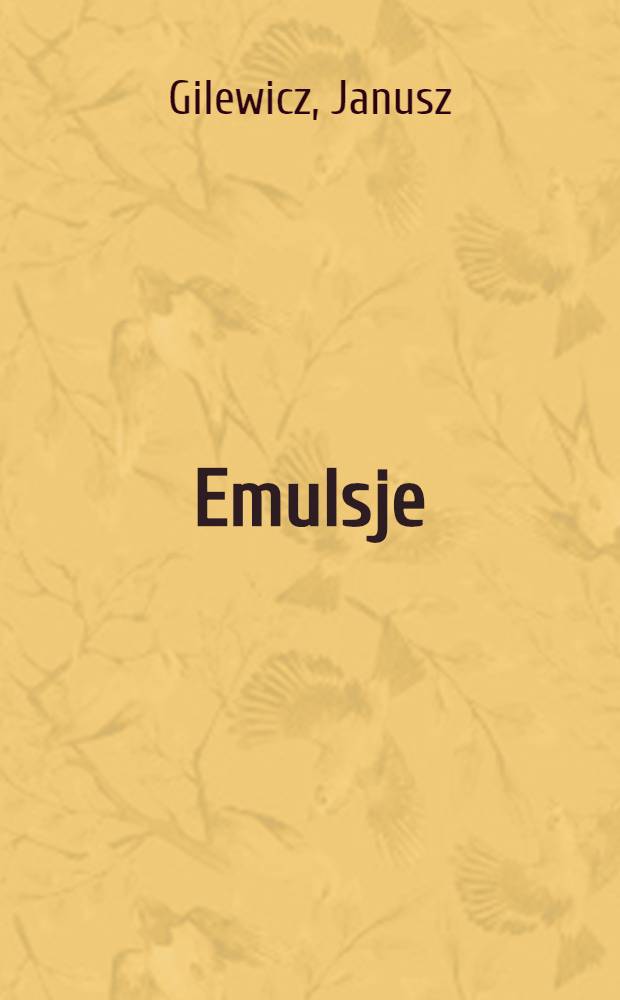 Emulsje