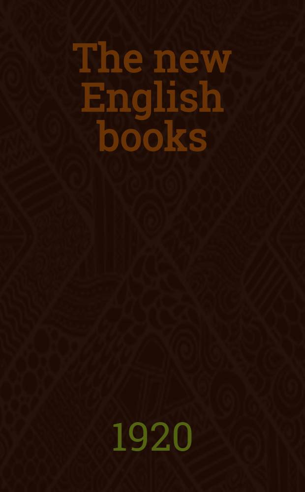 The new English books : A graduated course of English composition in five books for primary and secondary schools : Book 3