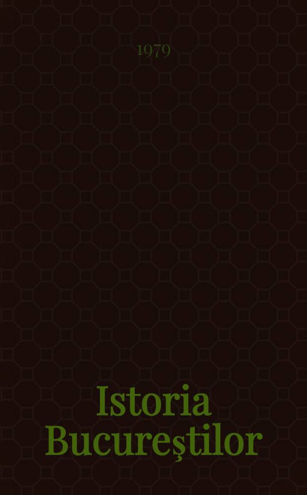 Istoria Bucureştilor
