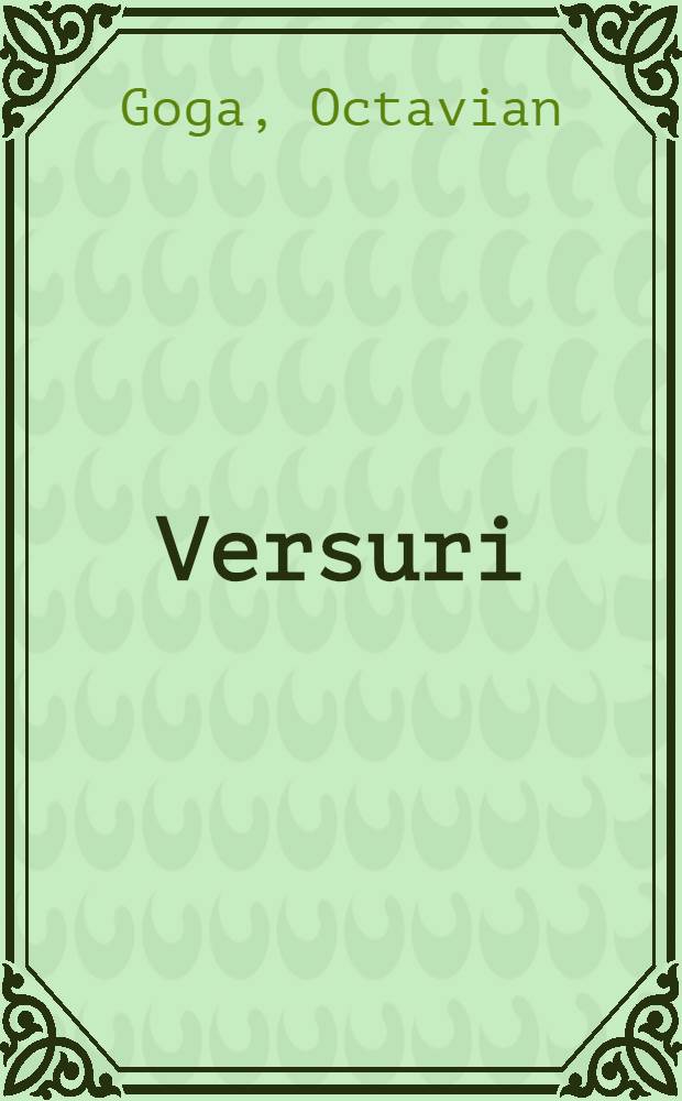 Versuri