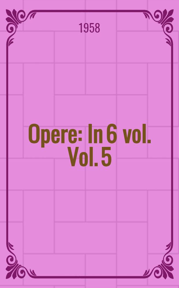 Opere : In 6 vol. Vol. 5 : Suflete moarte