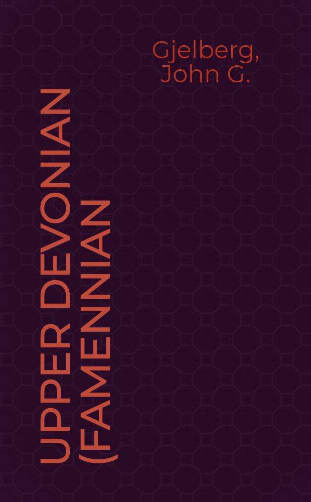 Upper Devonian (Famennian) - Middle Carboniferous succession of Bjørnøya : A study of ancient alluvial a. coastal marine sedimentation