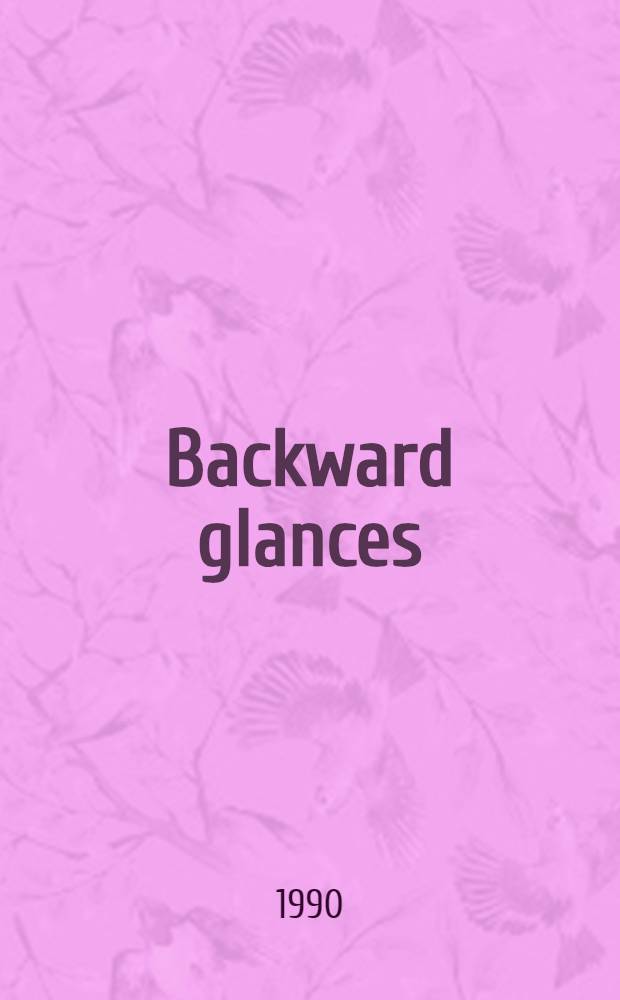 Backward glances