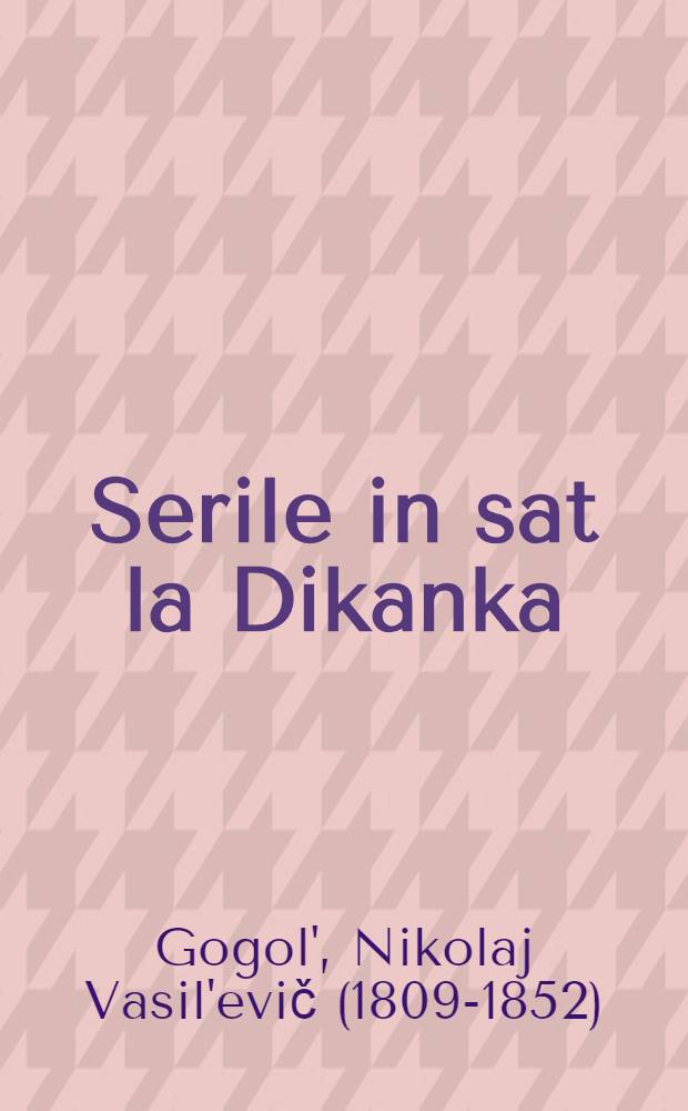 Serile in sat la Dikanka