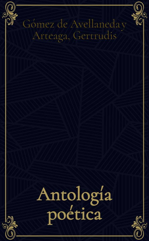 Antología poética