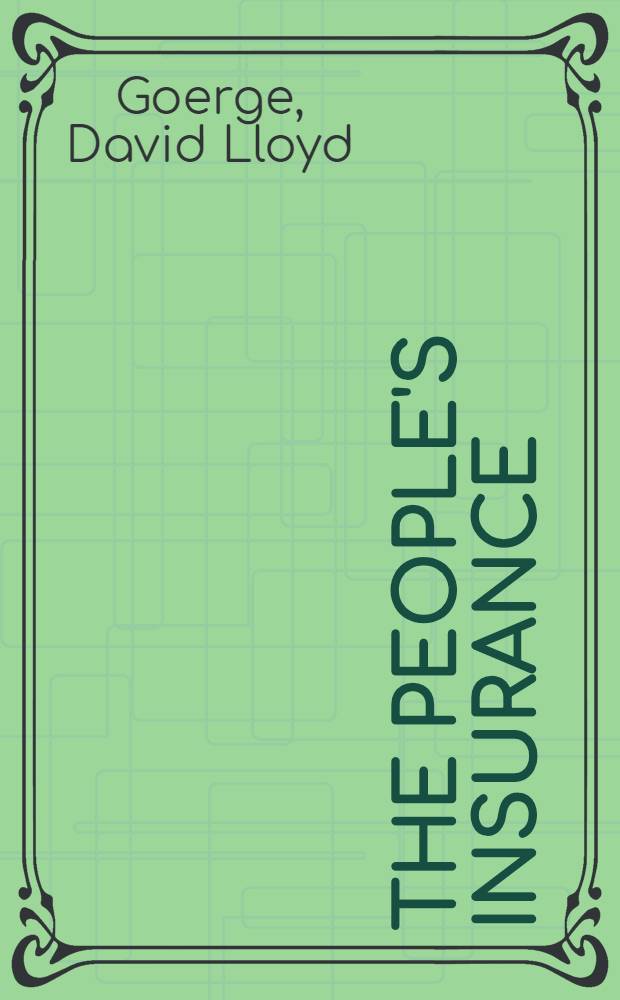 The people's insurance