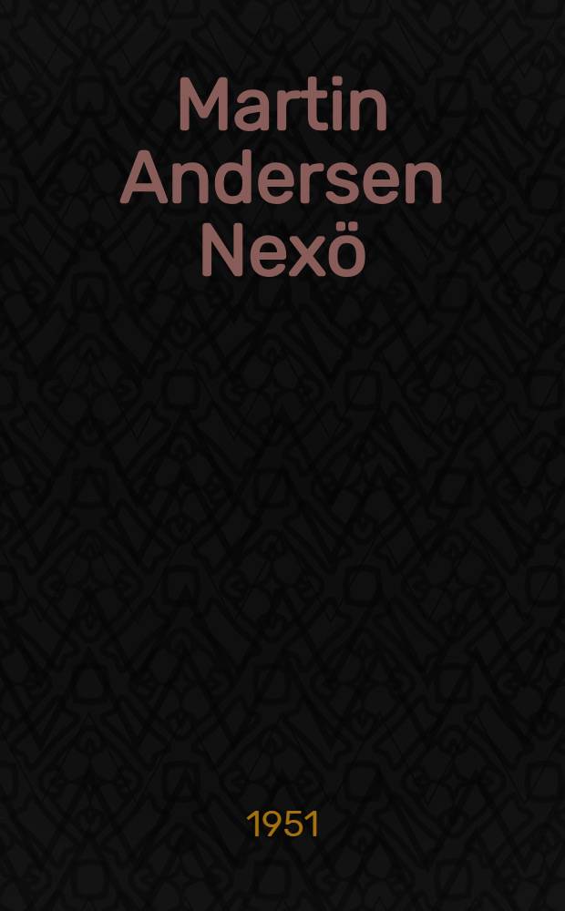 Martin Andersen Nexö
