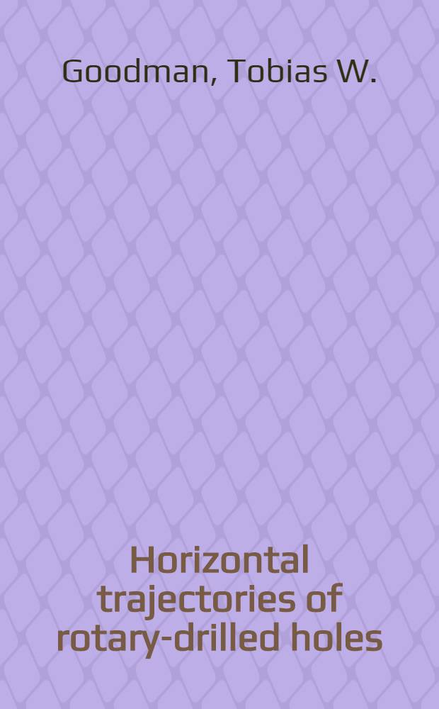 Horizontal trajectories of rotary-drilled holes