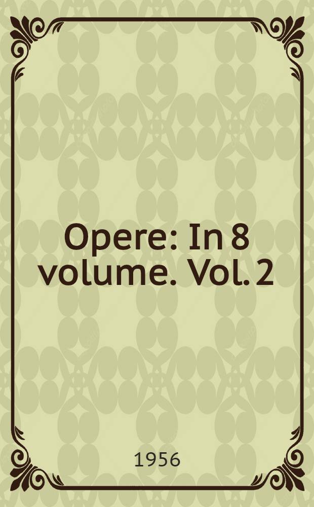 Opere : In 8 volume. Vol. 2 : Fregata "Pallada"
