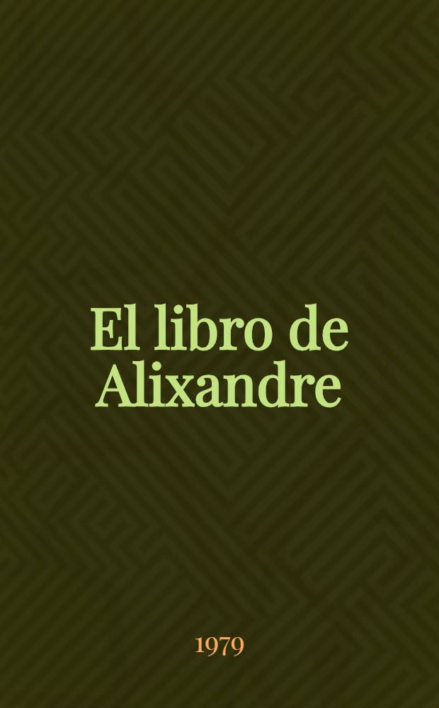 El libro de Alixandre