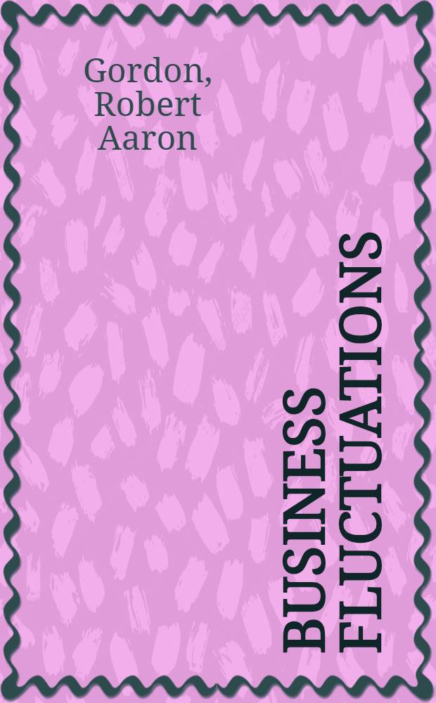 Business fluctuations