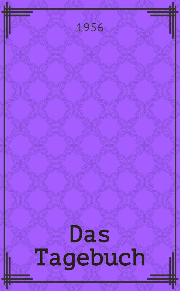 Das Tagebuch