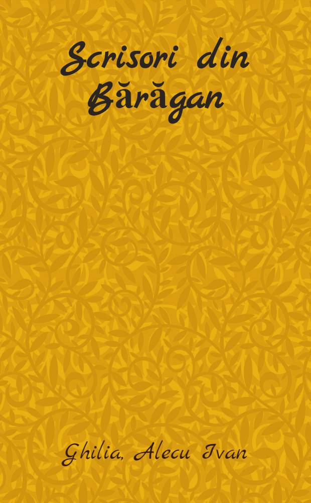 Scrisori din Bărăgan : Povestiri