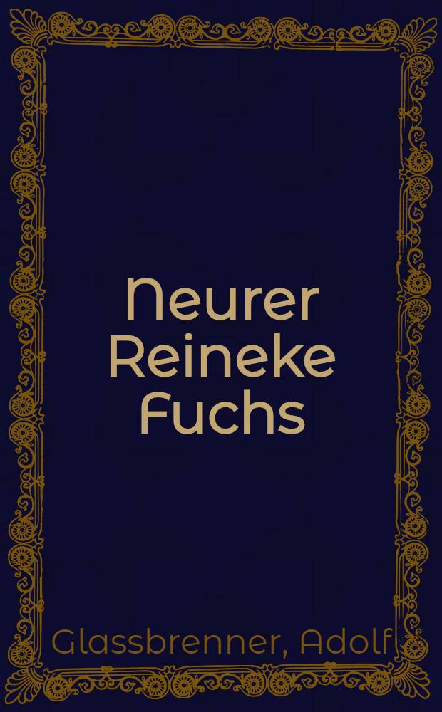 Neurer Reineke Fuchs