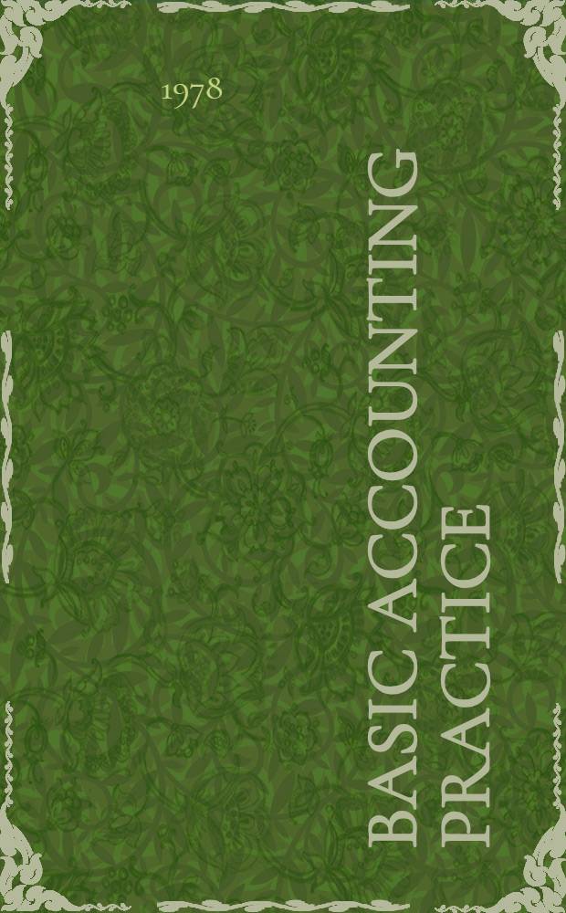 Basic accounting practice