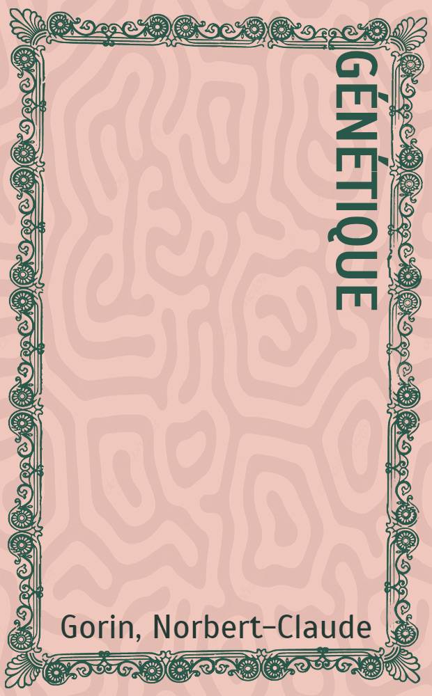 Génétique