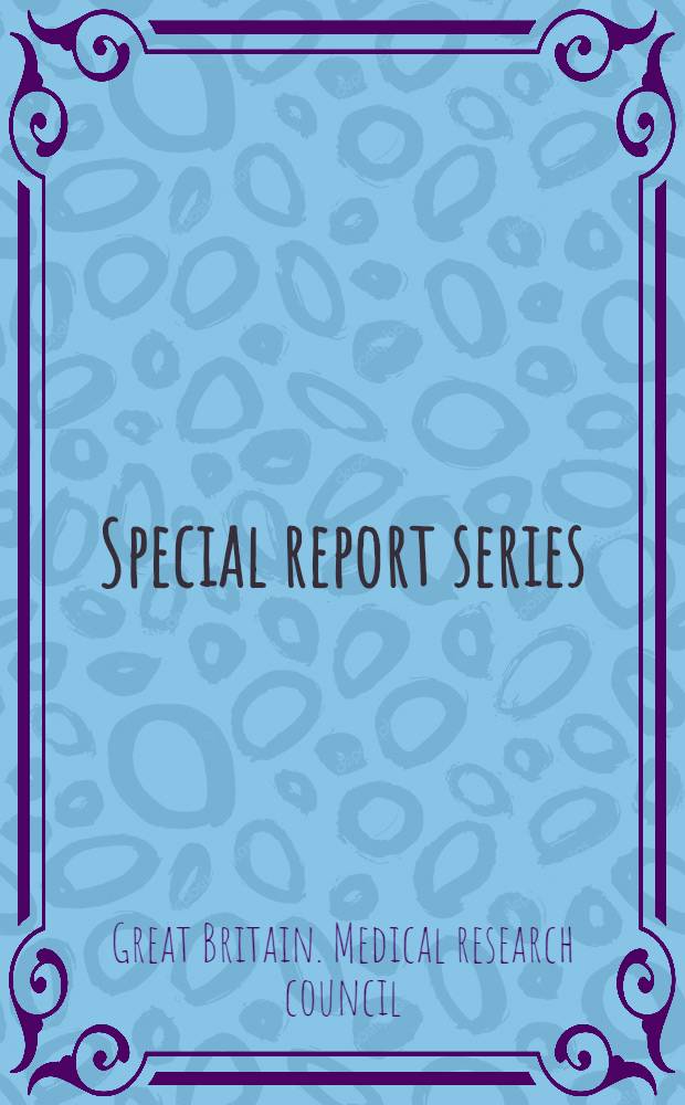 Special report series