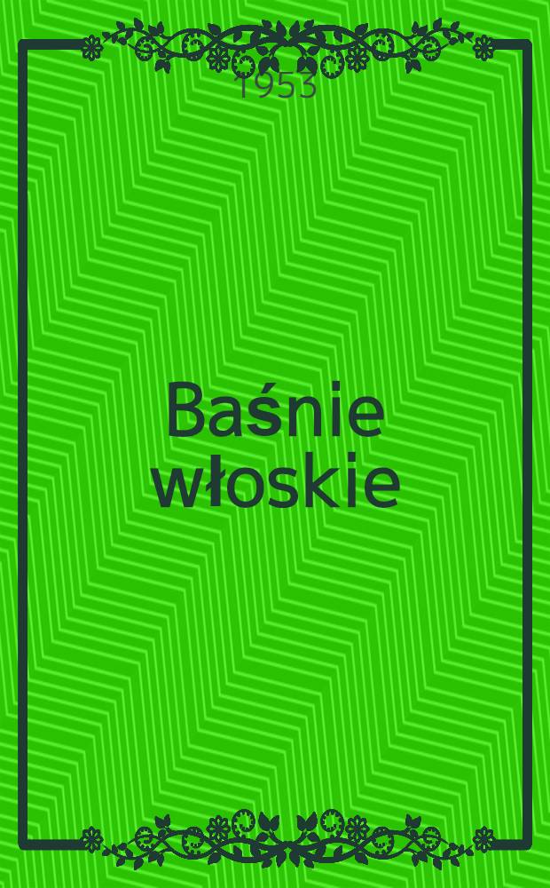 Baśnie włoskie