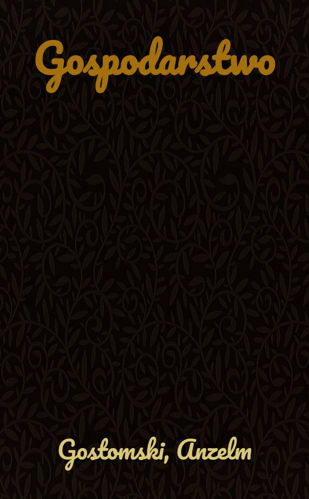 Gospodarstwo