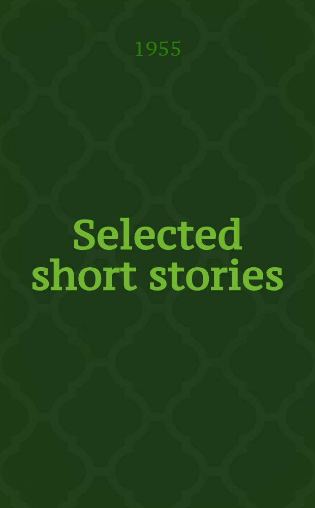 Selected short stories : 1892-1901