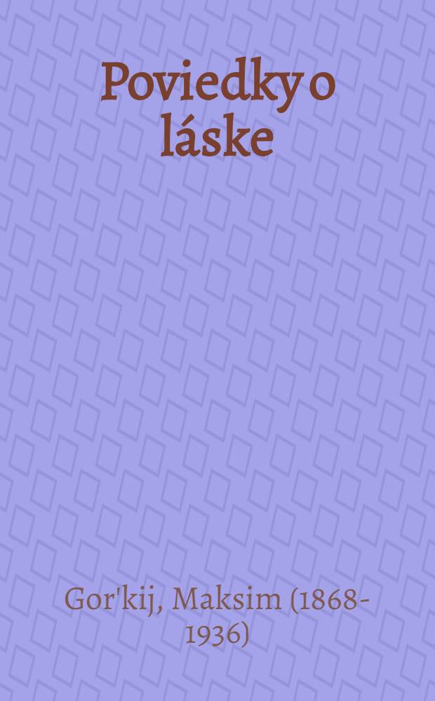 Poviedky o láske