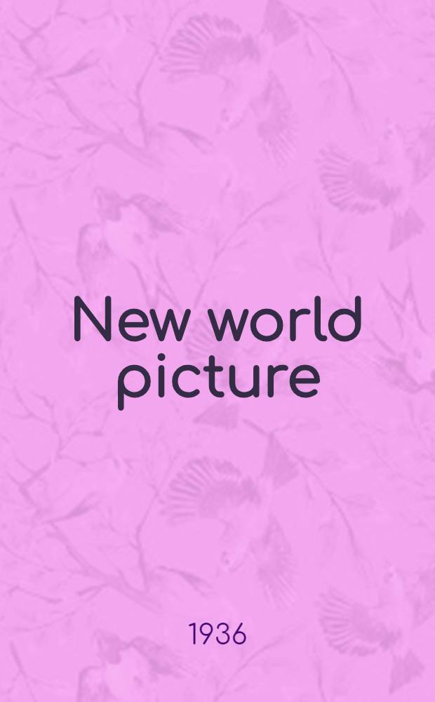 New world picture