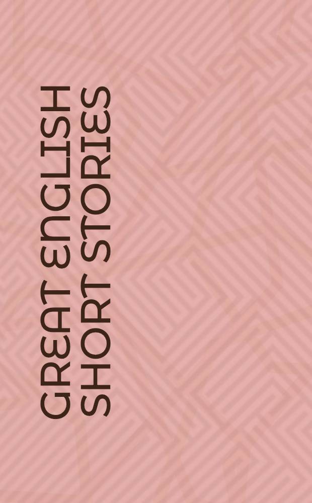 Great English short stories