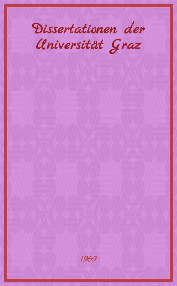 Dissertationen der Universität Graz