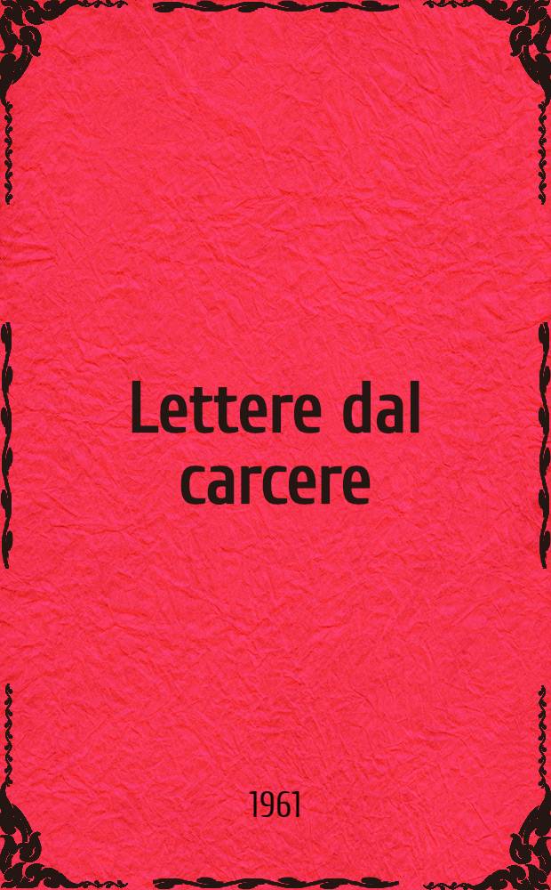 Lettere dal carcere