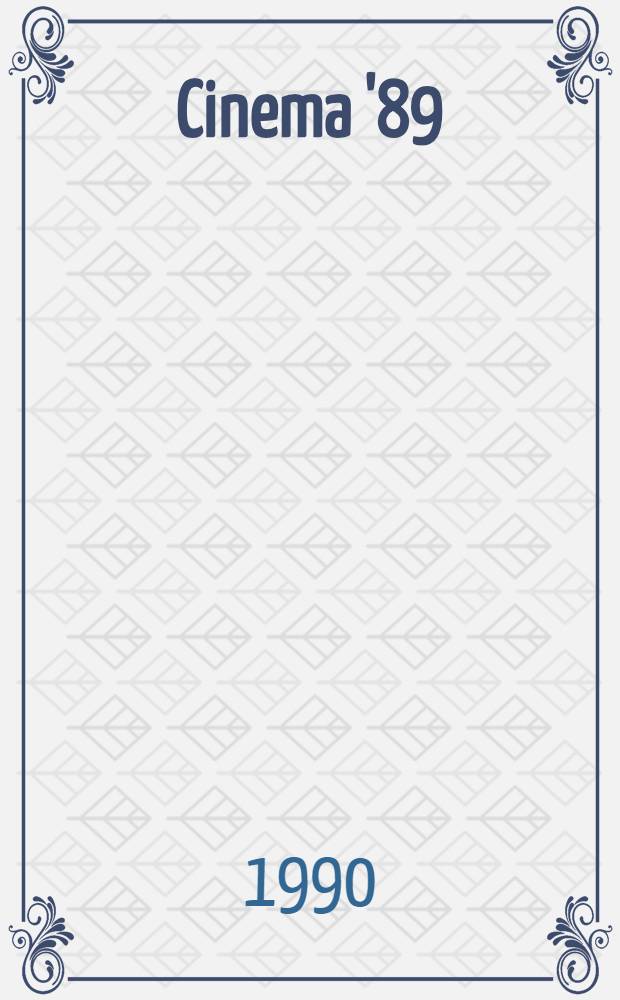 Cinema '89
