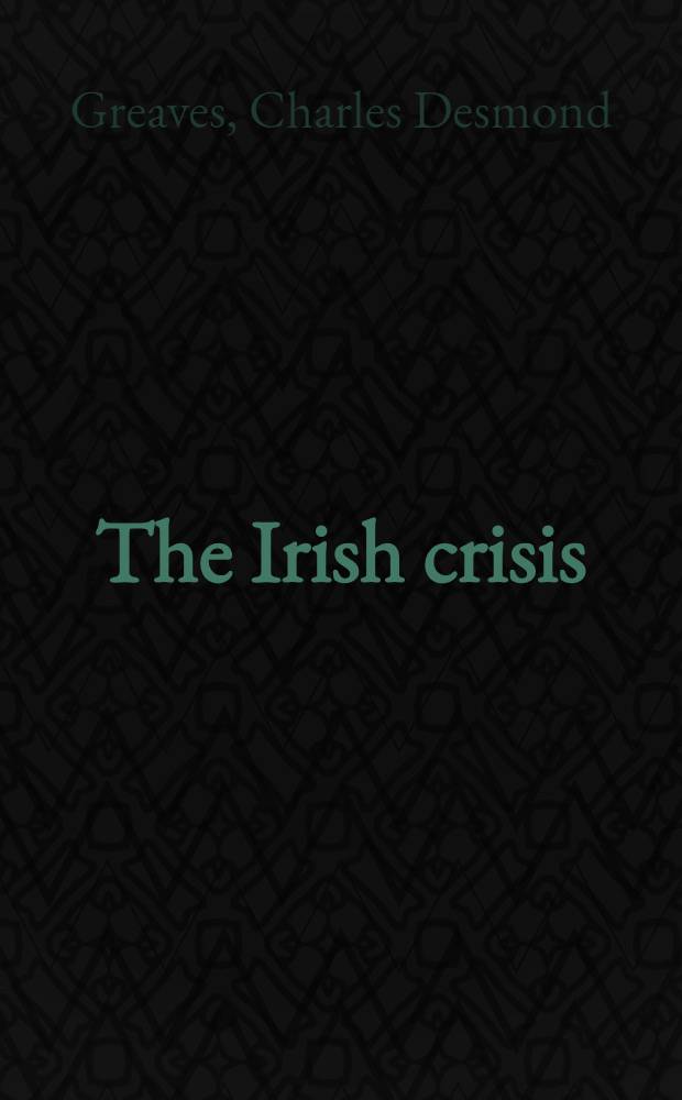 The Irish crisis