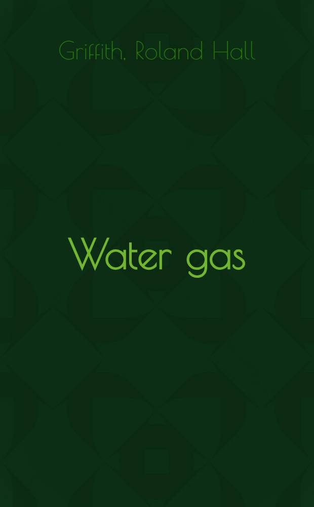 Water gas