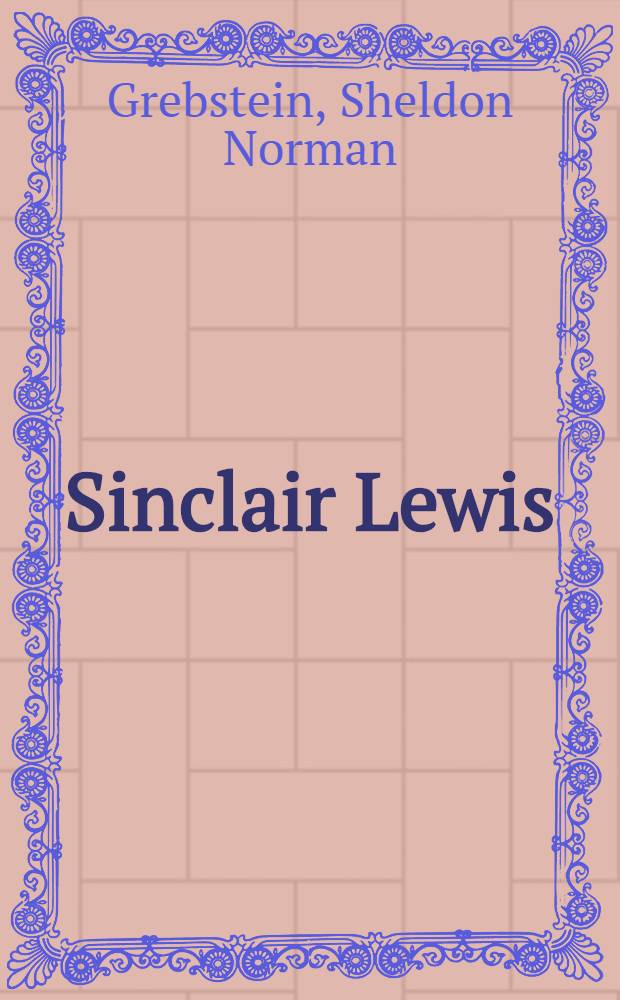 Sinclair Lewis