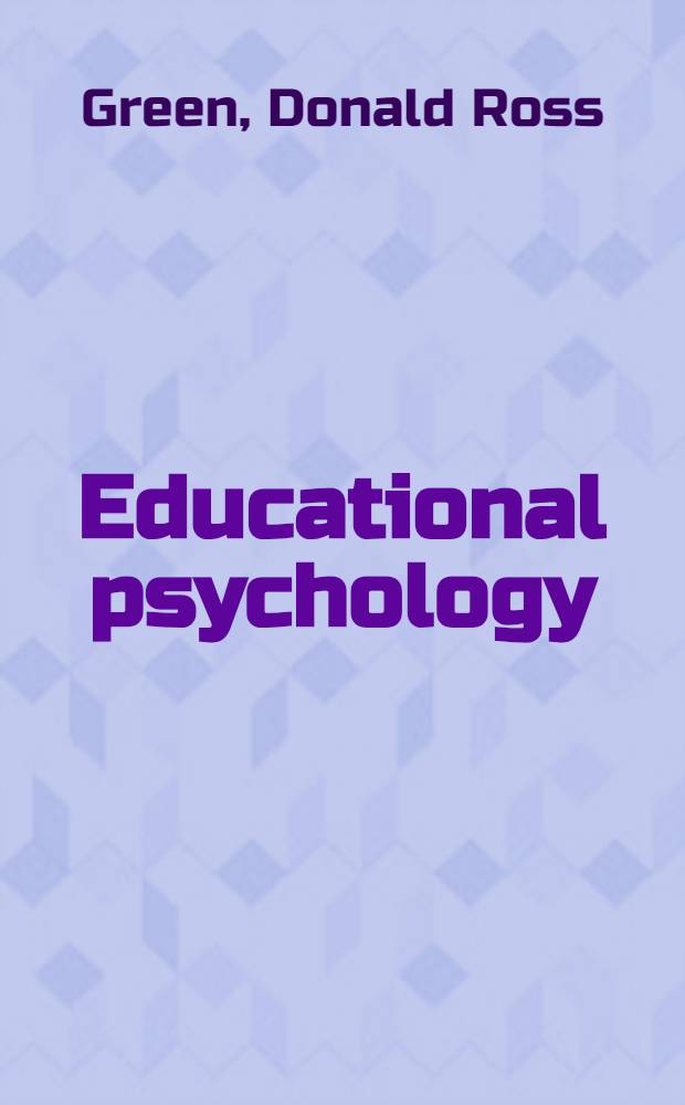 Educational psychology
