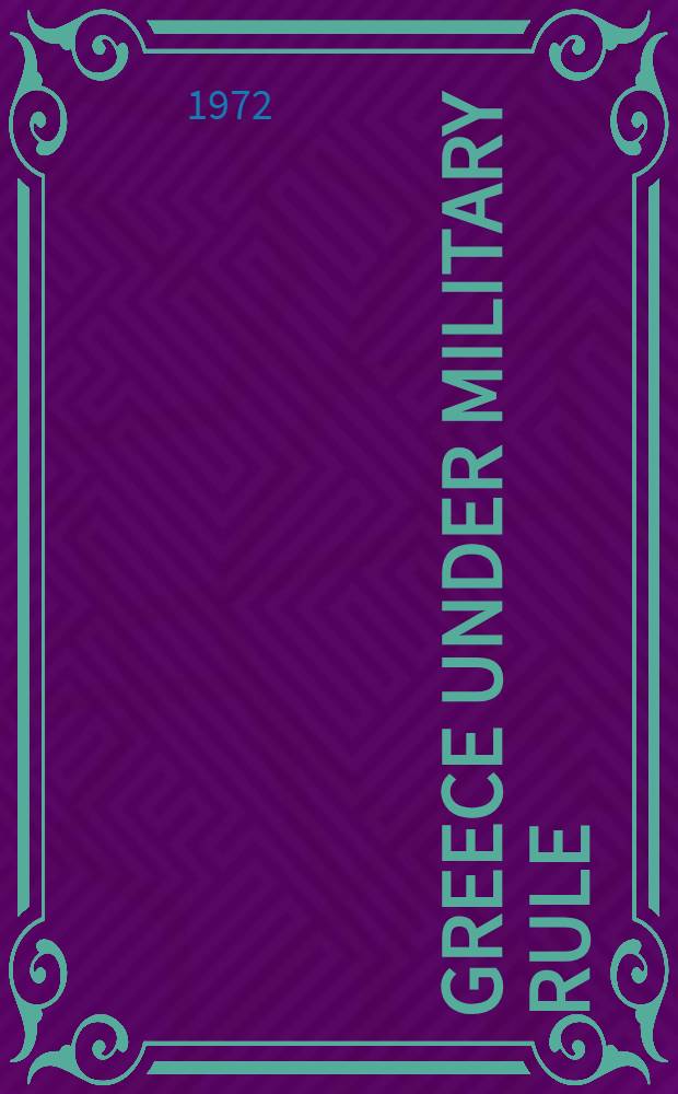 Greece under military rule