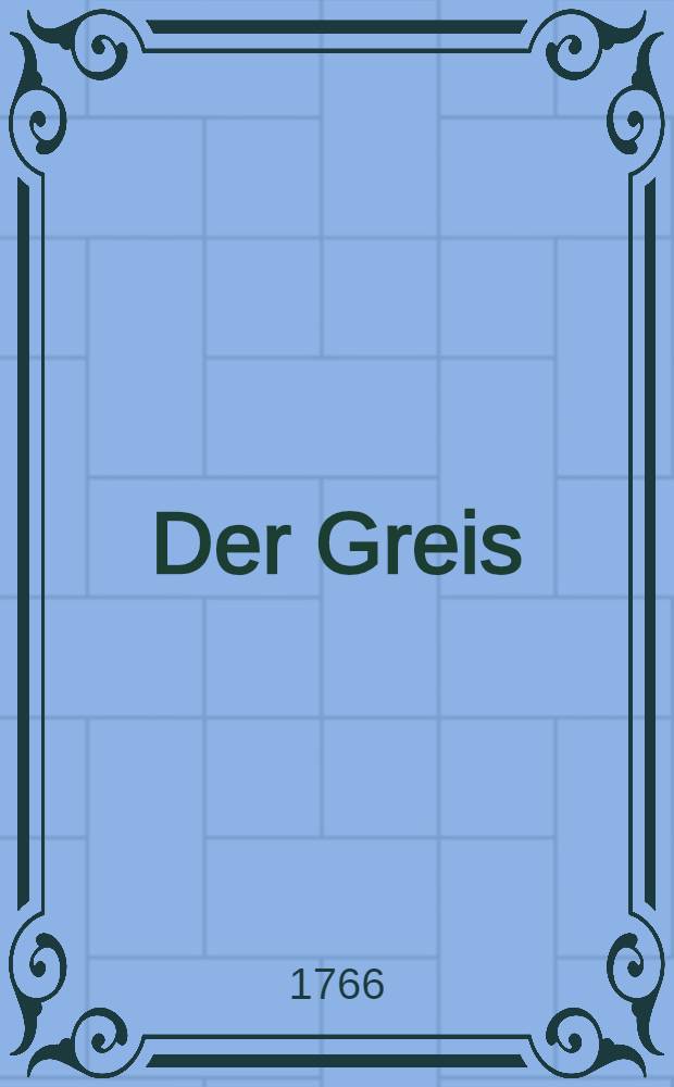 Der Greis
