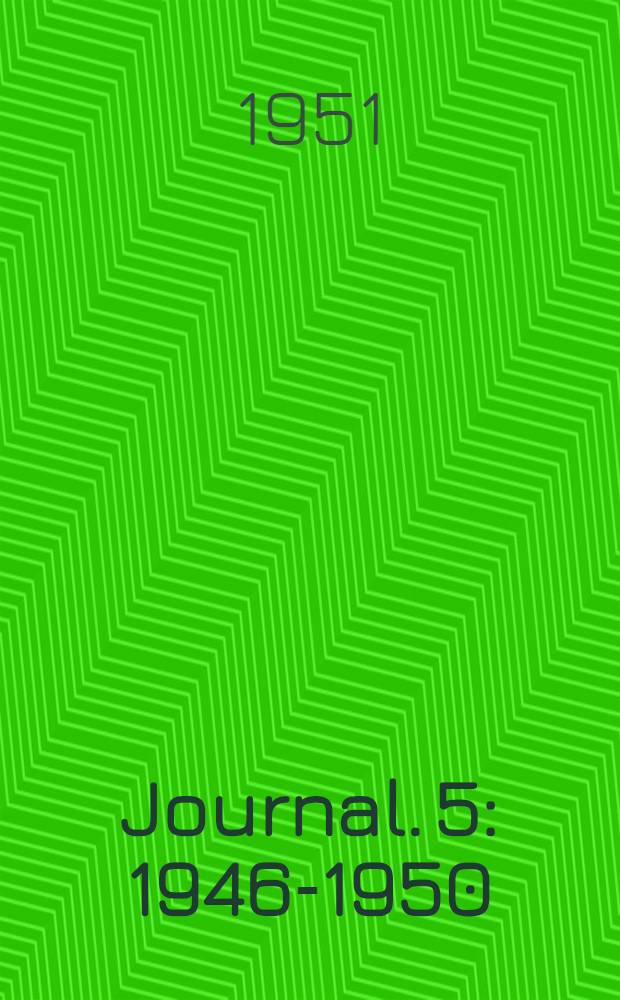 Journal. [5] : 1946-1950