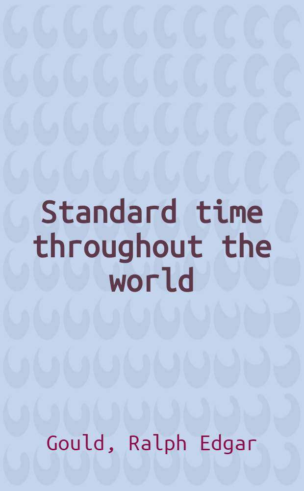 Standard time throughout the world