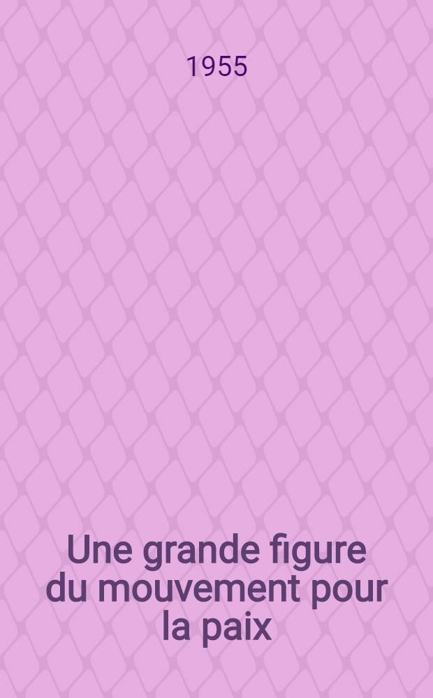 Une grande figure du mouvement pour la paix: le professeur Ikuo Oyama (1880-1955)