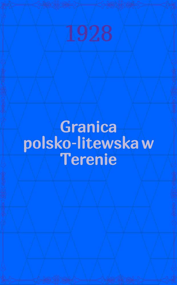 Granica polsko-litewska w Terenie