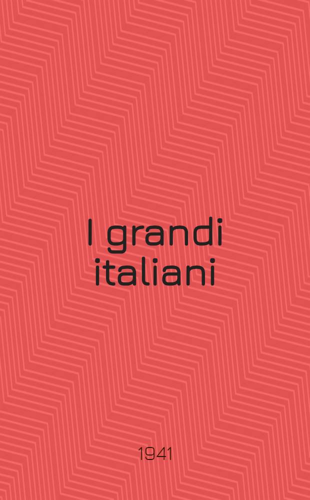 I grandi italiani