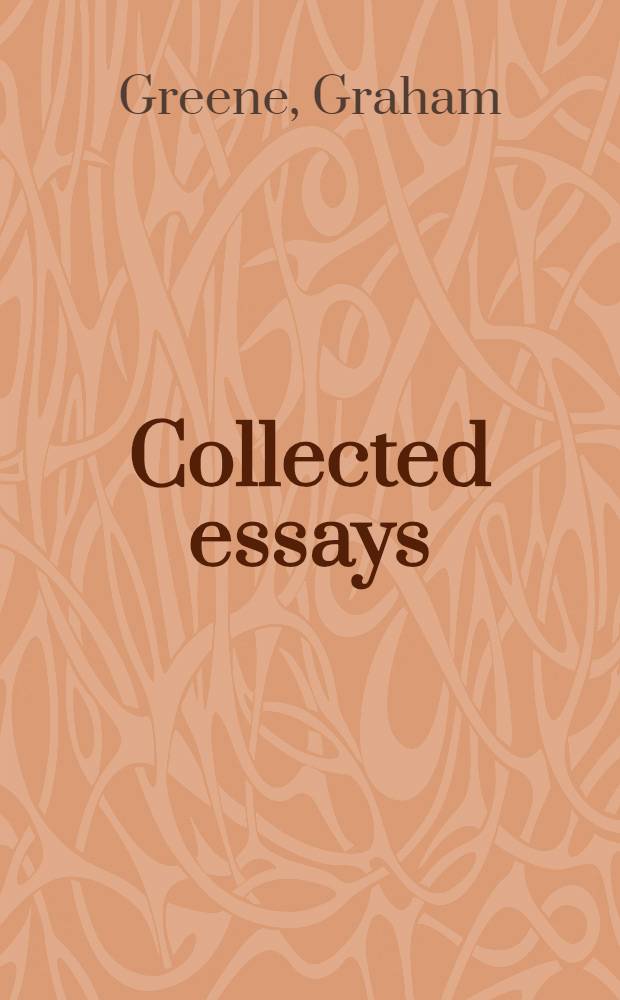 Collected essays