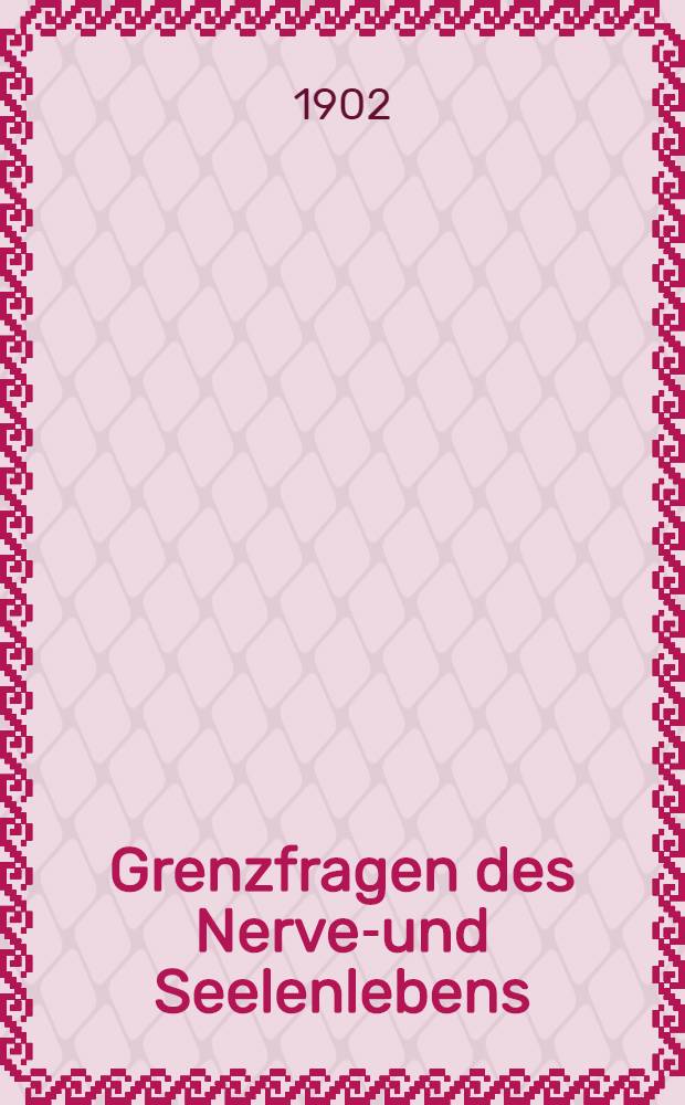 Grenzfragen des Nerven- und Seelenlebens : Einzel-Darstellungen für Gebildete aller Stände Im Vereine mit hervorragenden Fachmännern des In-und Auslandes. H. 17 : Ueber das Pathologische bei Nietzsche