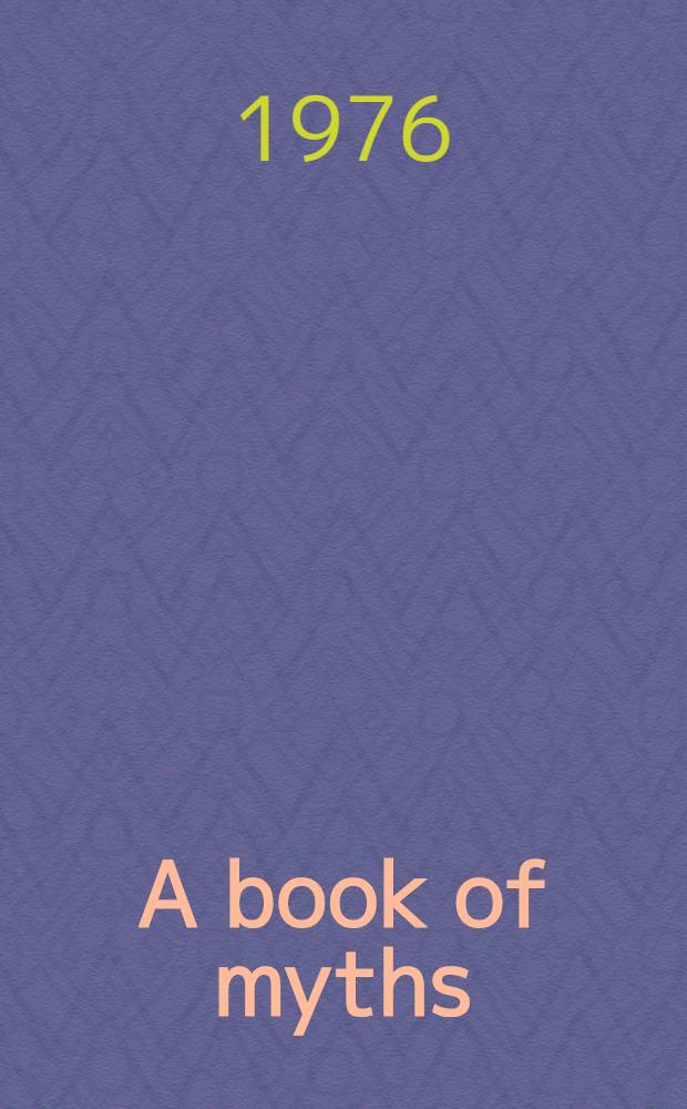 A book of myths