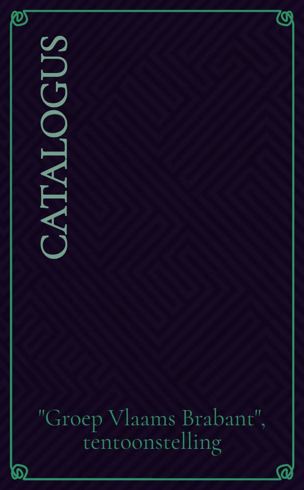 [Catalogus]