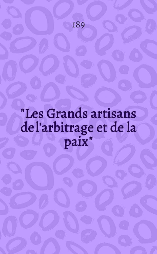 "Les Grands artisans de l'arbitrage et de la paix" : Tableau ... dédié à la Russie par m. Ansbert Labbé ... : Notice Quesnel