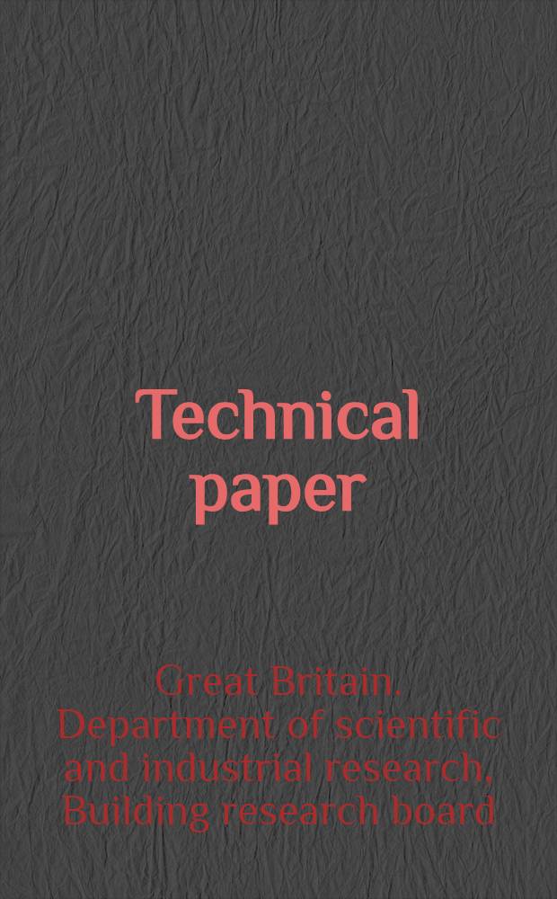Technical paper
