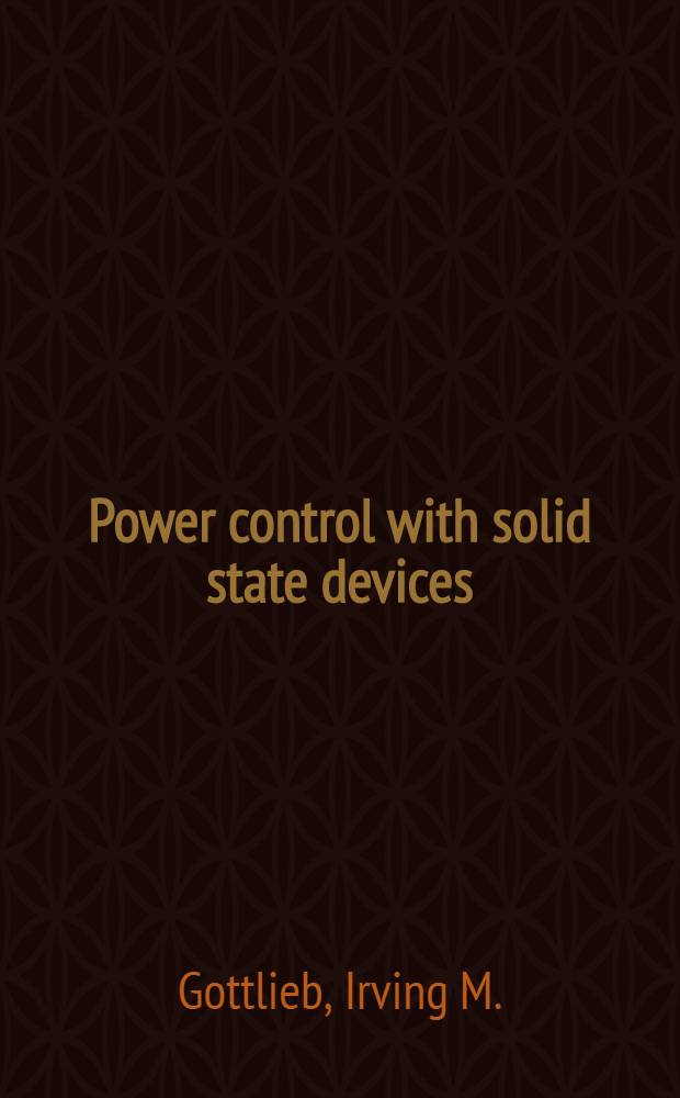Power control with solid state devices