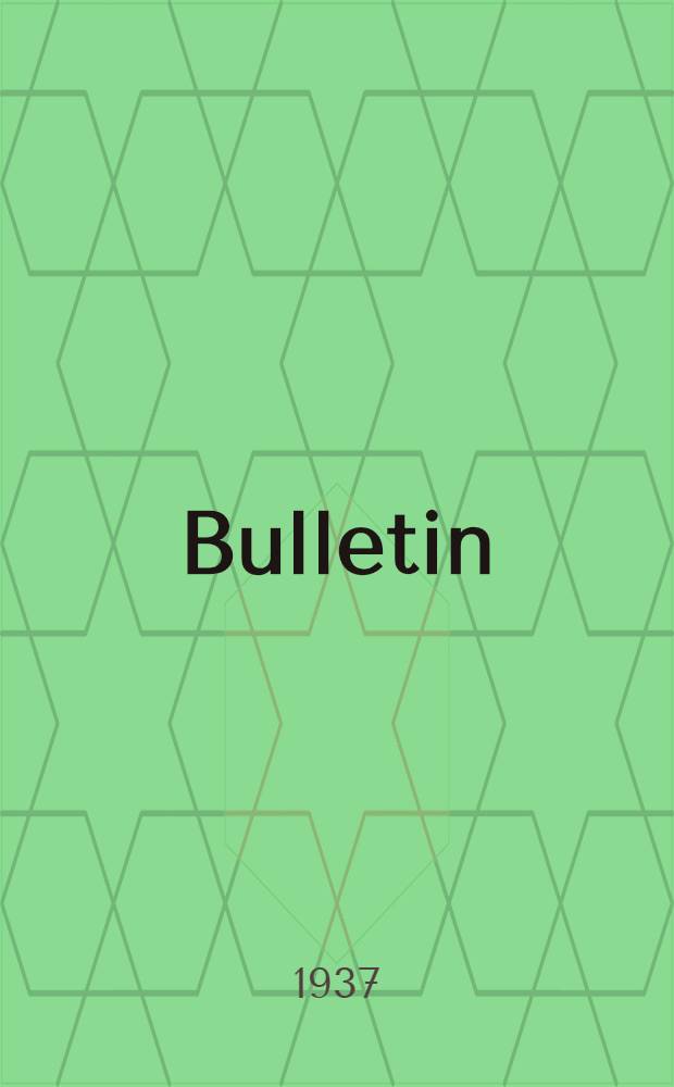 Bulletin