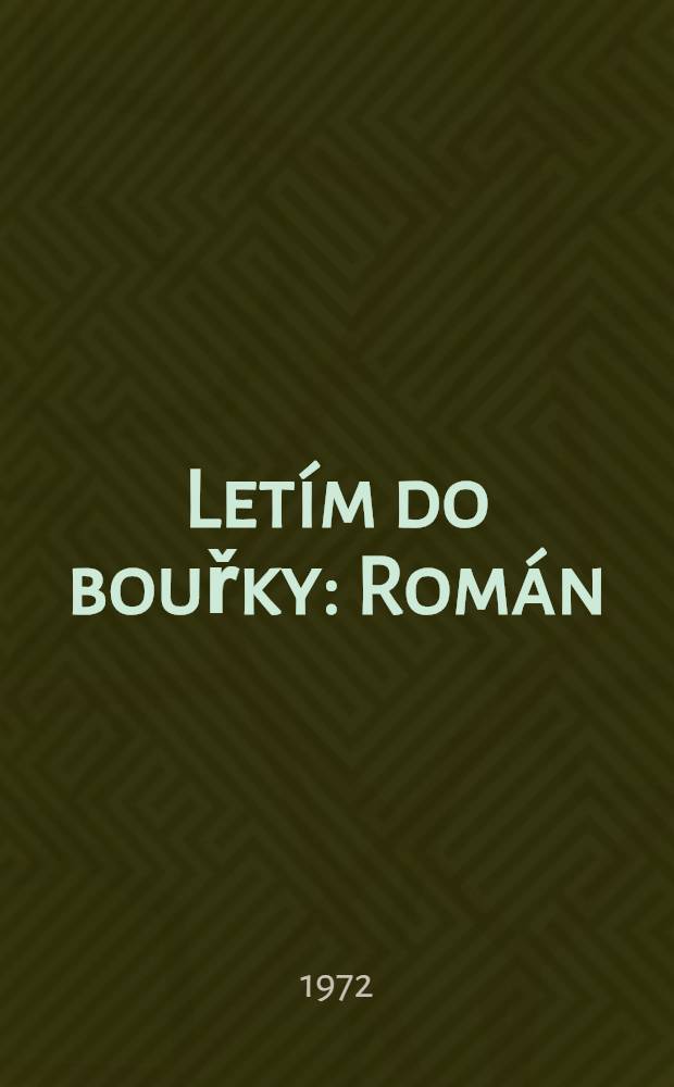 Let&iacute;m do bouřky : Rom&aacute;n